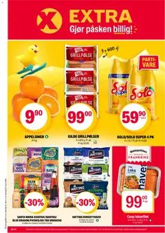 Forhåndsvis Coop Extra kundeavis fra butikk Coop Extra gyldig fra 16/03/2026