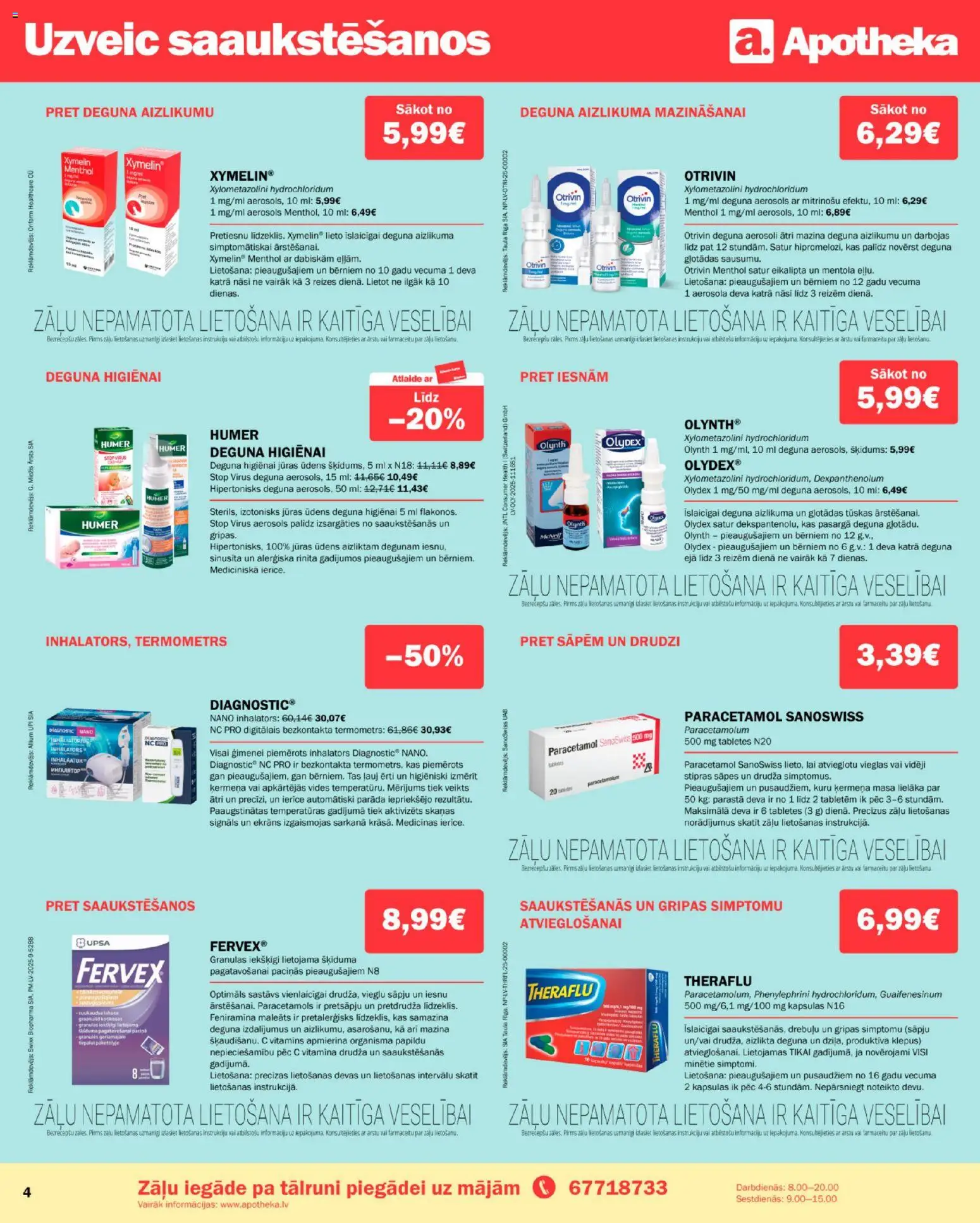 Skatīt Apotheka akciju bukletu, derīgs no 2026.01.01