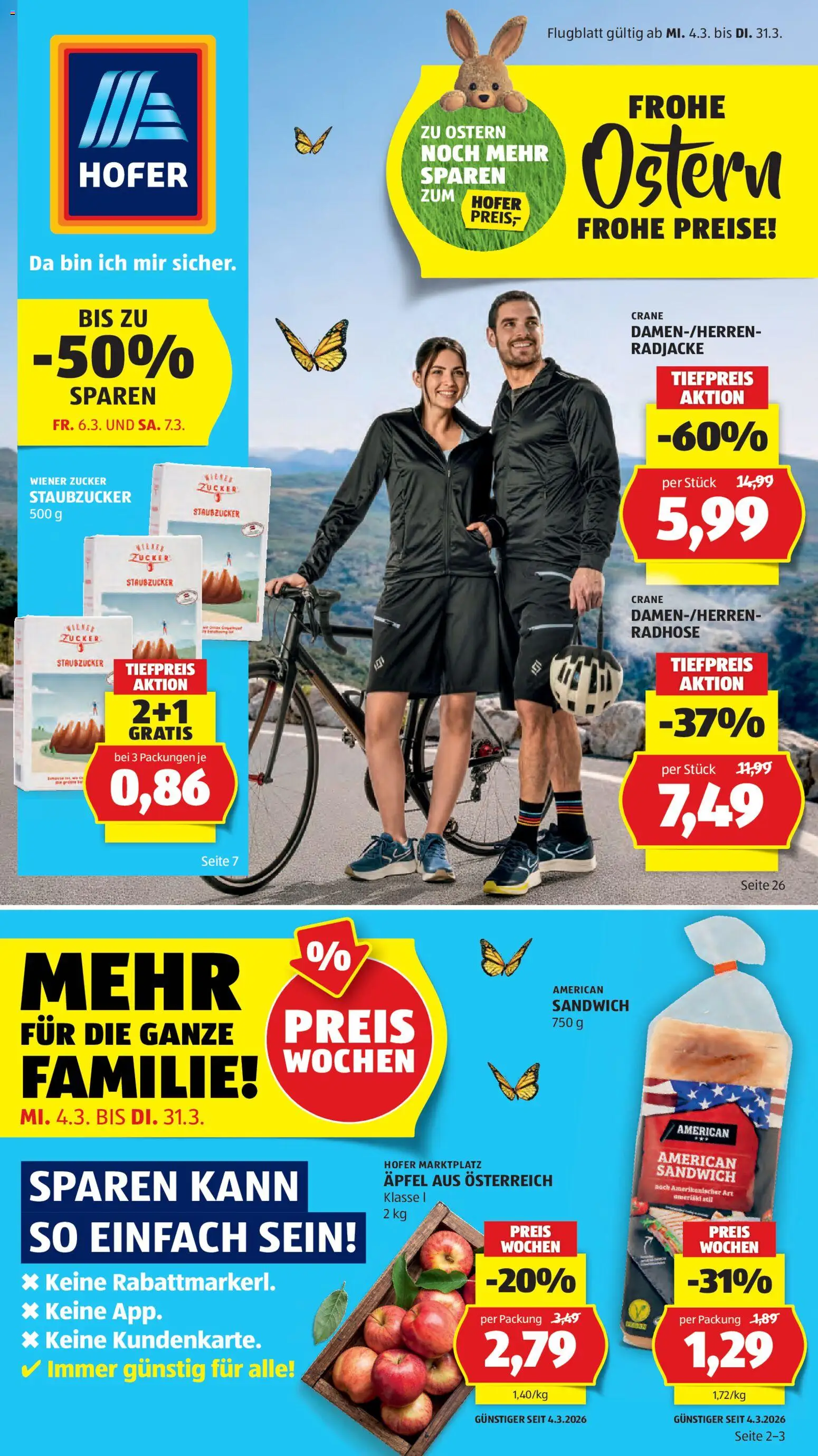 Vorschau der Angebote: Hofer Hofer Flugblatt gültig ab 04.03.2026
