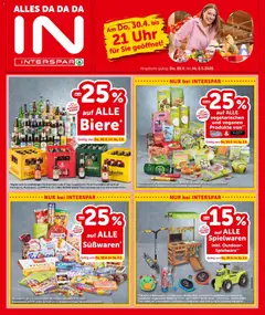 Vorschau der Angebote: Interspar Interspar - Flugblatt gültig ab 30.04.2026