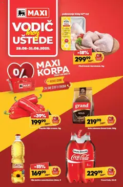 Pregled Maxi kataloga - važi od 28.08.2025