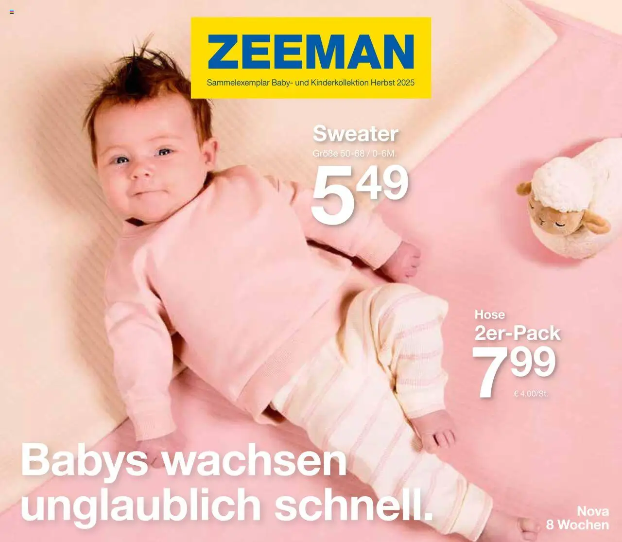 Zeeman Babyprospekt (vom von Freitag 18.07.2025) - Hose