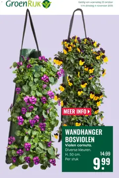 Voorbeeld van Folder van winkel GroenRijk geldig vanaf 29-10-2025