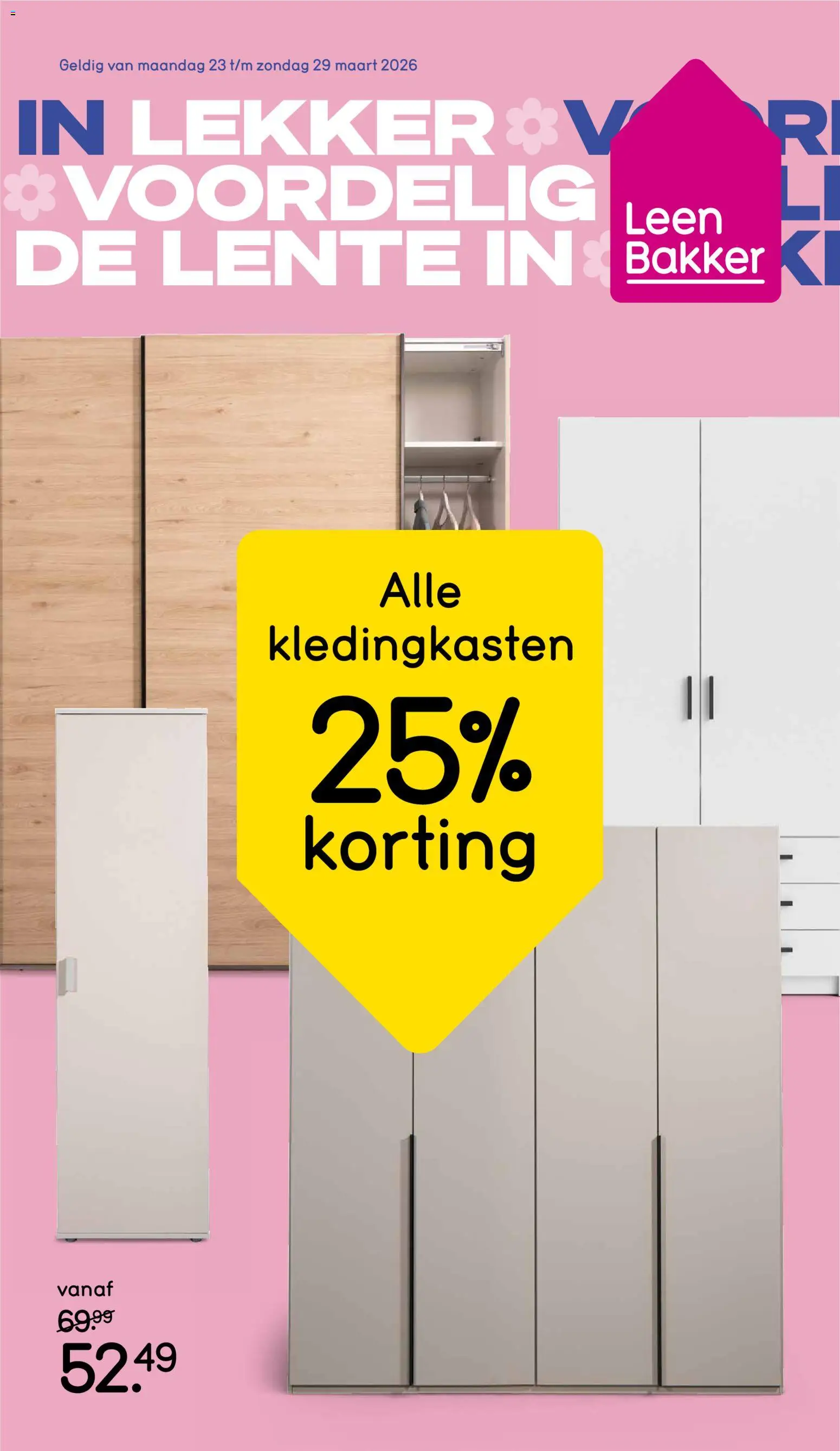 Voorbeeld van Leen Bakker folder van winkel Leen Bakker geldig vanaf 23-03-2026