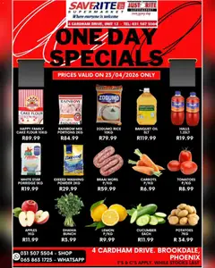 Preview of Saverite flyer valid from 23/04/2026