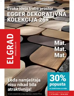 Pregled letka Elgrad Katalog trgovine Elgrad vrijedi od 07.04.2026