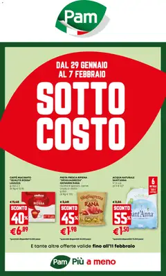 Anteprima dell'opuscolo Attuale volantino dal negozio PAM valido da 29/01/2026