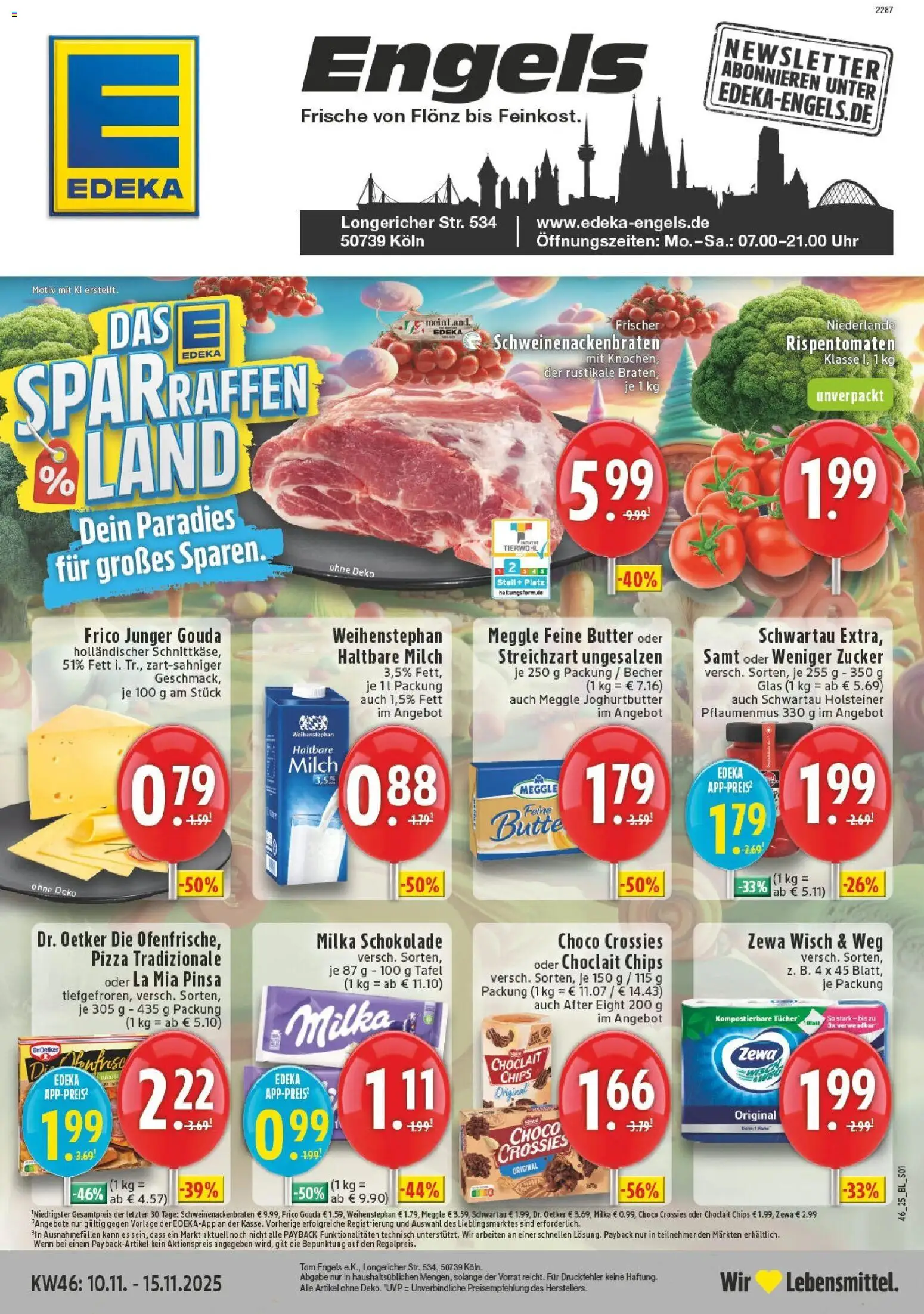 Vorschau von dem Prospekt des Geschäftes Edeka, gültig ab dem 10.11.2025