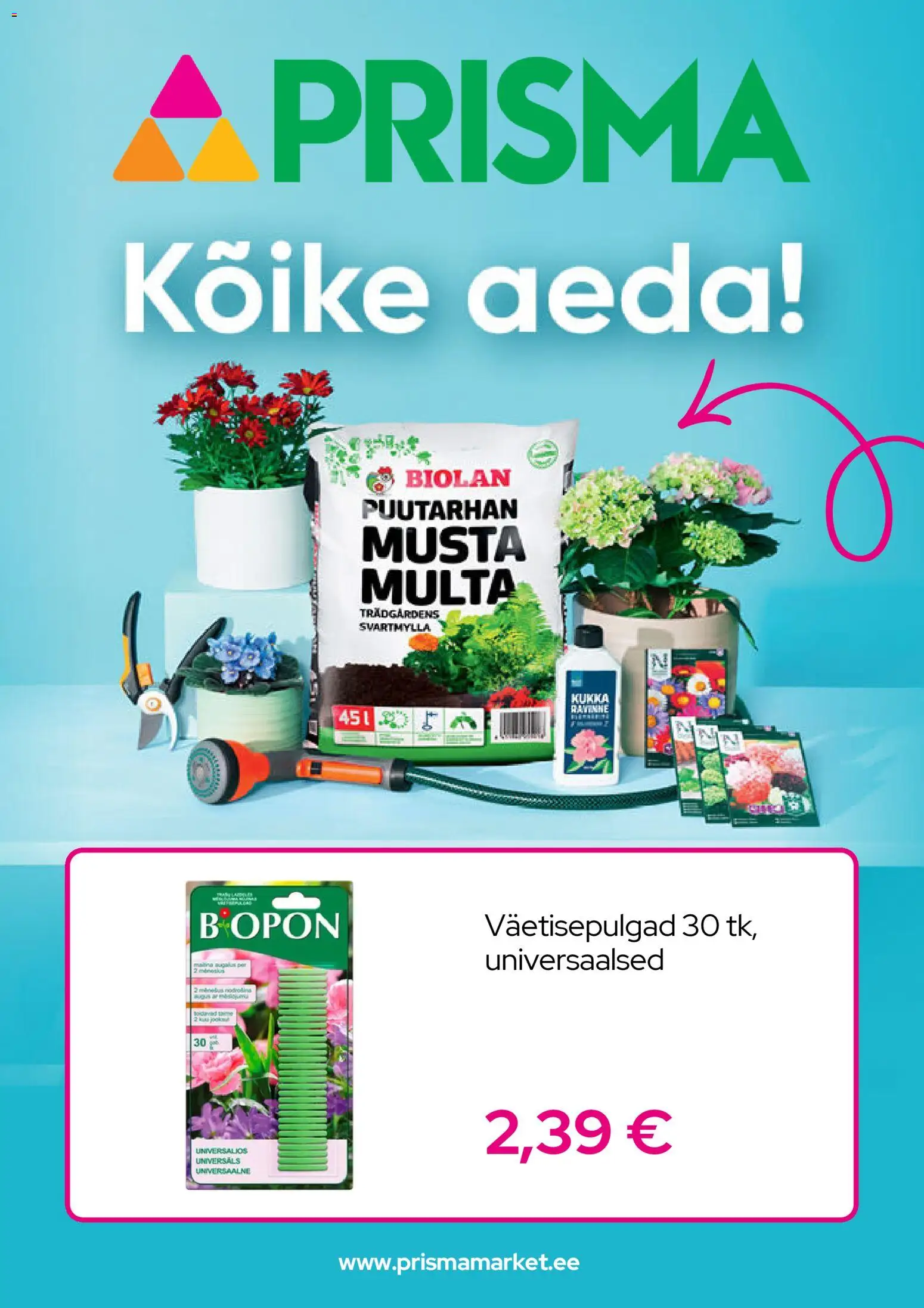 Prisma kliendilehe eelvaade alates 22.02.2026