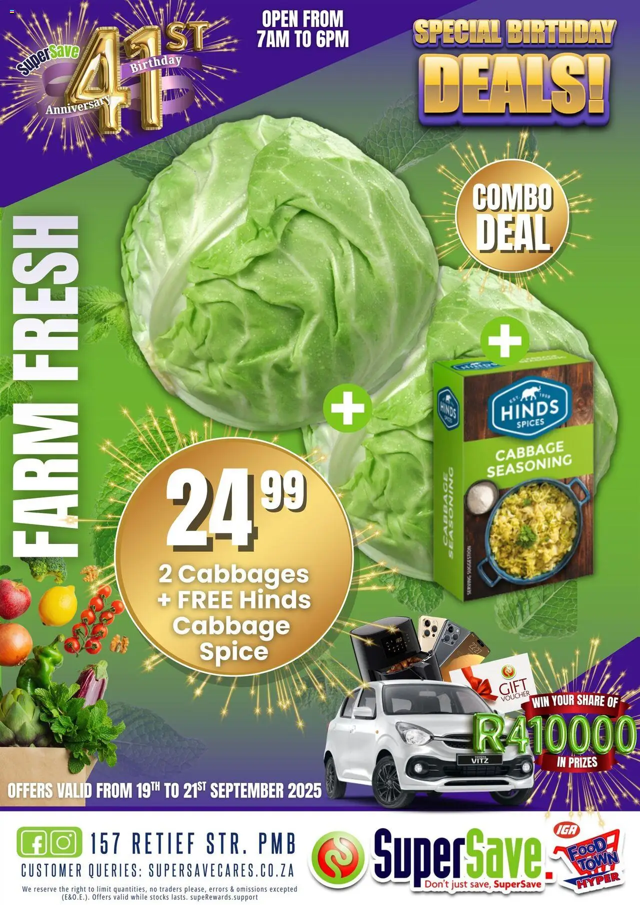 Super Save Fresh Deals from 19/09 - 21/09/2025 > Promotions