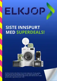 Forhåndsvis Kundeavis fra butikk Elkjøp gyldig fra 04/11/2025