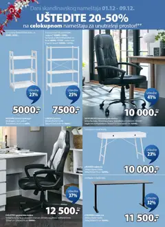 Pregled Jysk kataloga - važi od 01.12.2025 | Strana: 20