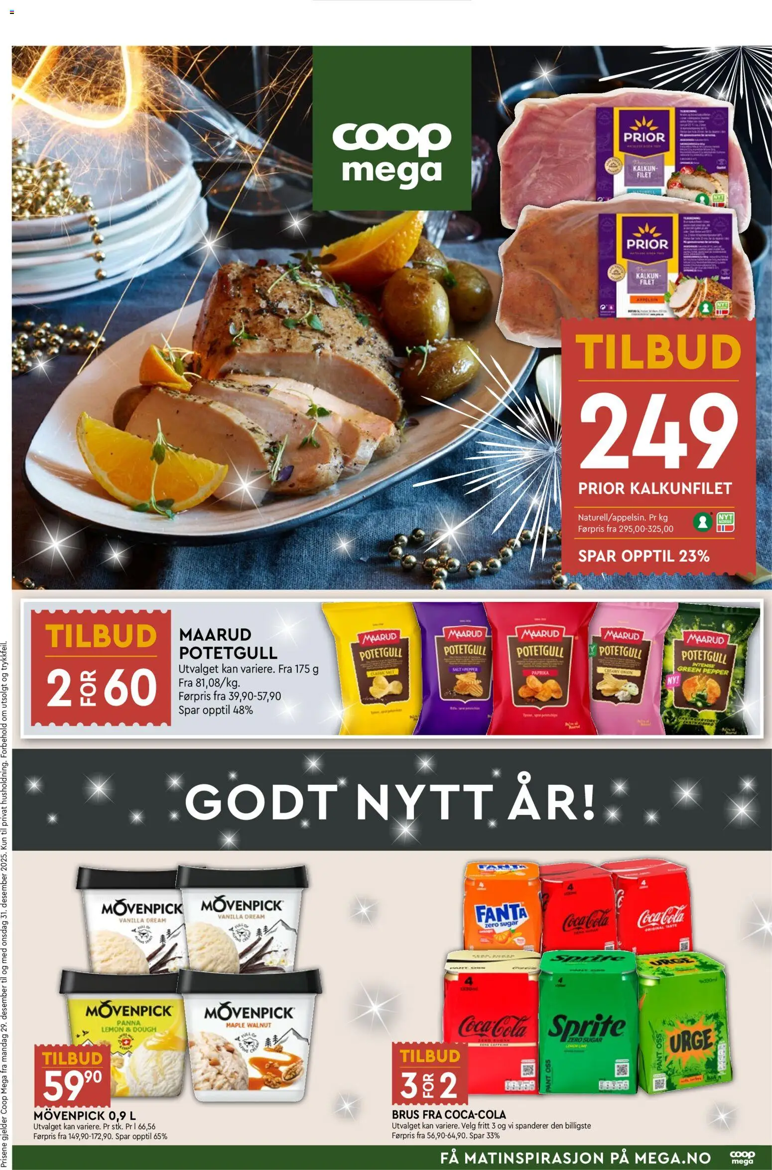 Forhåndsvis Kundeavis fra butikk Coop Mega gyldig fra 30/12/2025