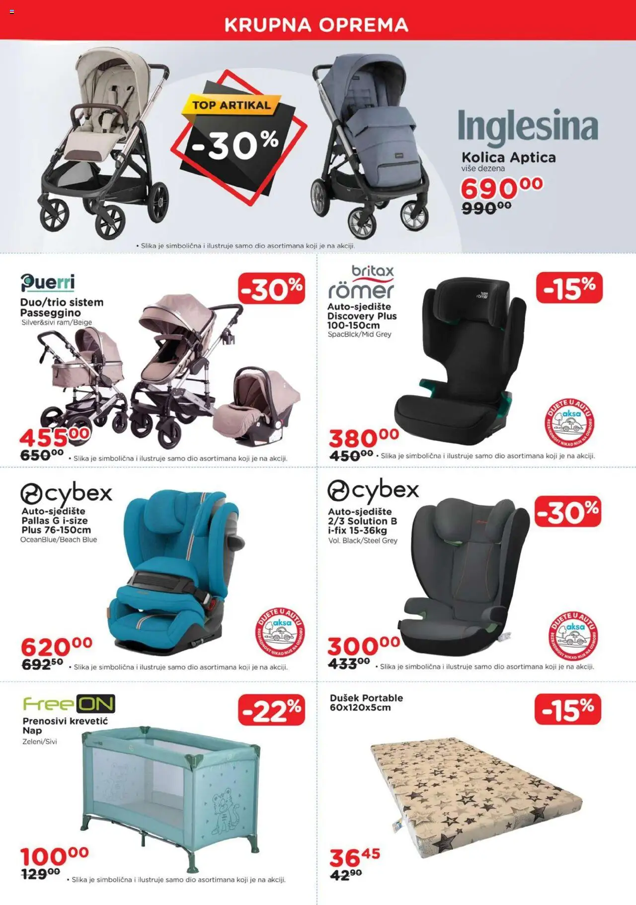 Pregled letka Katalog trgovine AKSA vrijedi od 2025.10.01