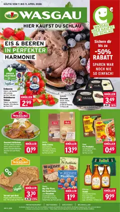 Vorschau von dem Prospekt des Geschäftes Wasgau, gültig ab dem 07.04.2026