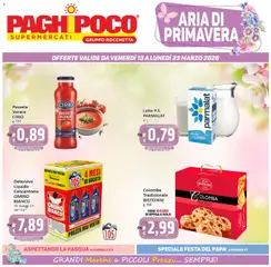 Anteprima dell'opuscolo Paghi Poco volantino dal negozio Paghi Poco valido da 13/03/2026