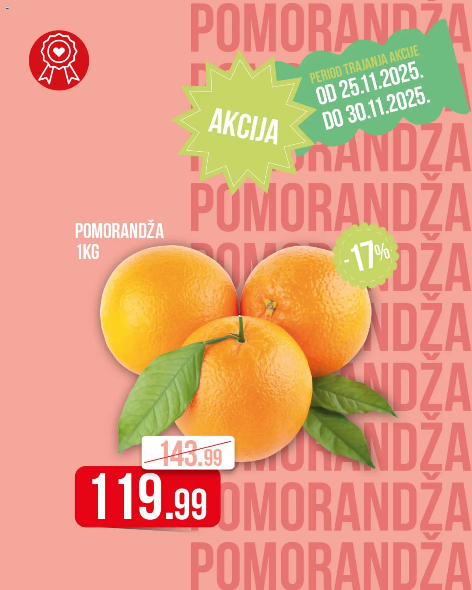 Pregled Metalac Proleter kataloga - važi od 25.11.2025