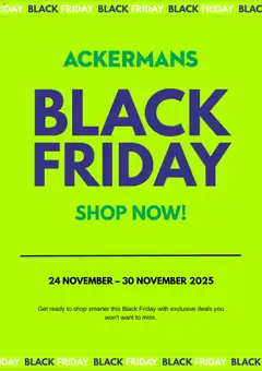 Preview of Ackermans flyer valid from 25/11/2025