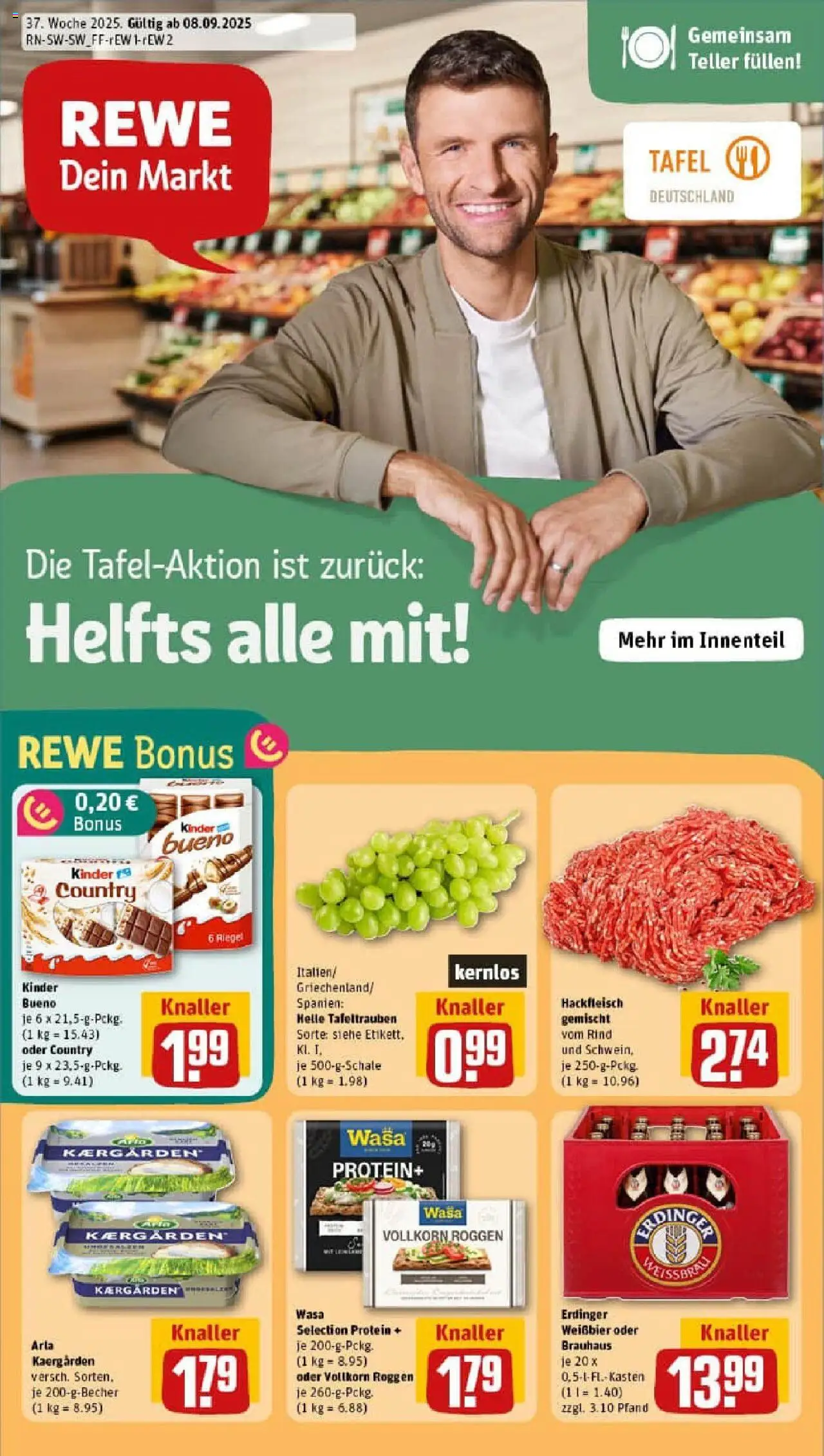 REWE Prospekt ab 07.09.2025 nächste Woche - Prospekt Landau	
