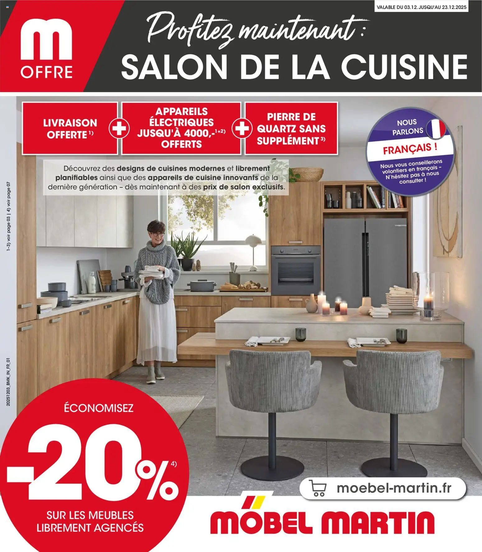 Prévisualisation de Catalogue du magasin Möbel Martin formulaire valide 03/12/2025