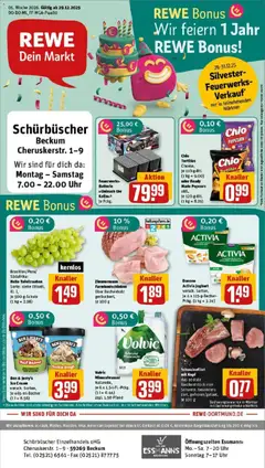 Vorschau von dem Prospekt des Geschäftes Rewe, gültig ab dem 29.12.2025