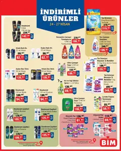 BİM BİM - İndirimli Ürünler 24.04.2026 - Broşürünün önizlemesi