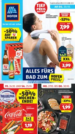 Vorschau der Angebote: Hofer Flugblatt gültig ab 24.10.2025