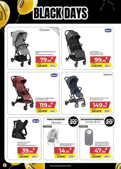 Anteprima dell'opuscolo Black Friday dal negozio Bimbo store valido da 20/11/2025 | Pagina: 8
