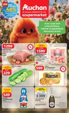 Auchan - Auchan Szupermarket akciós újság megtekintése, amely érvényes 2026.03.19.-től