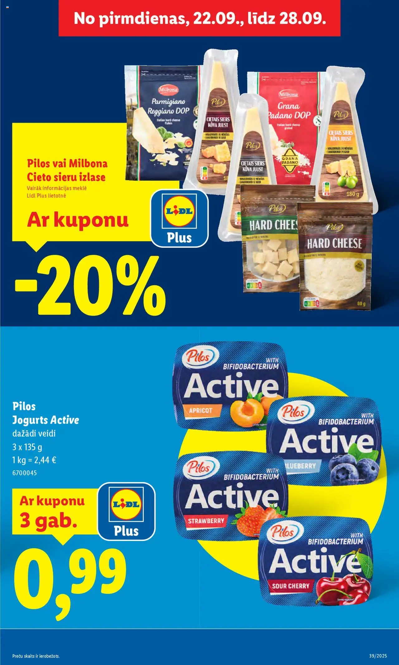 Skatīt Lidl akciju bukletu, derīgs no 2025.09.22