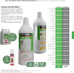 Prévisualisation de Catalogue du magasin Texam formulaire valide 01/02/2025 | Page: 17
