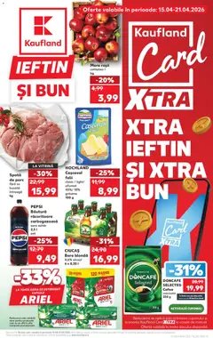 Previzualizarea de cataloage: Kaufland Kaufland Tulcea valabil de la 15.04.2026