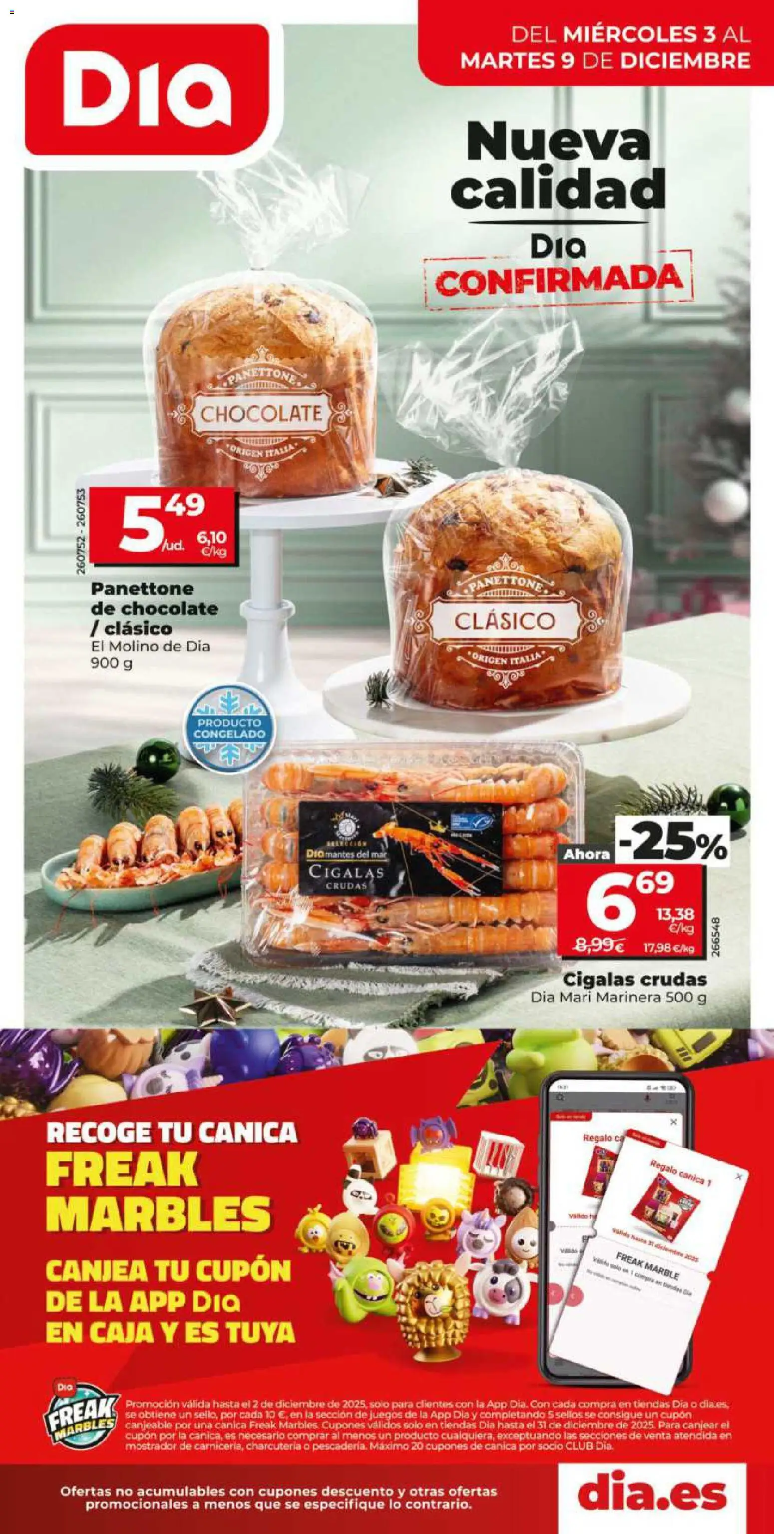 Vista previa del folleto de la tienda Dia válido desde el 03/12/2025 