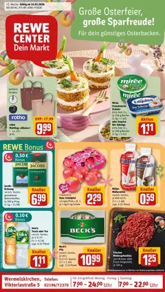 Vorschau von dem Prospekt des Geschäftes Rewe, gültig ab dem 15.03.2026