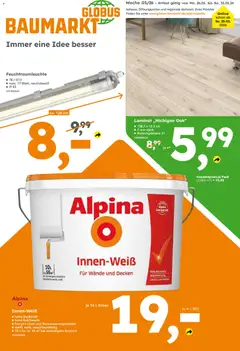 Vorschau von dem Prospekt des Geschäftes Globus Baumarkt, gültig ab dem 26.01.2026