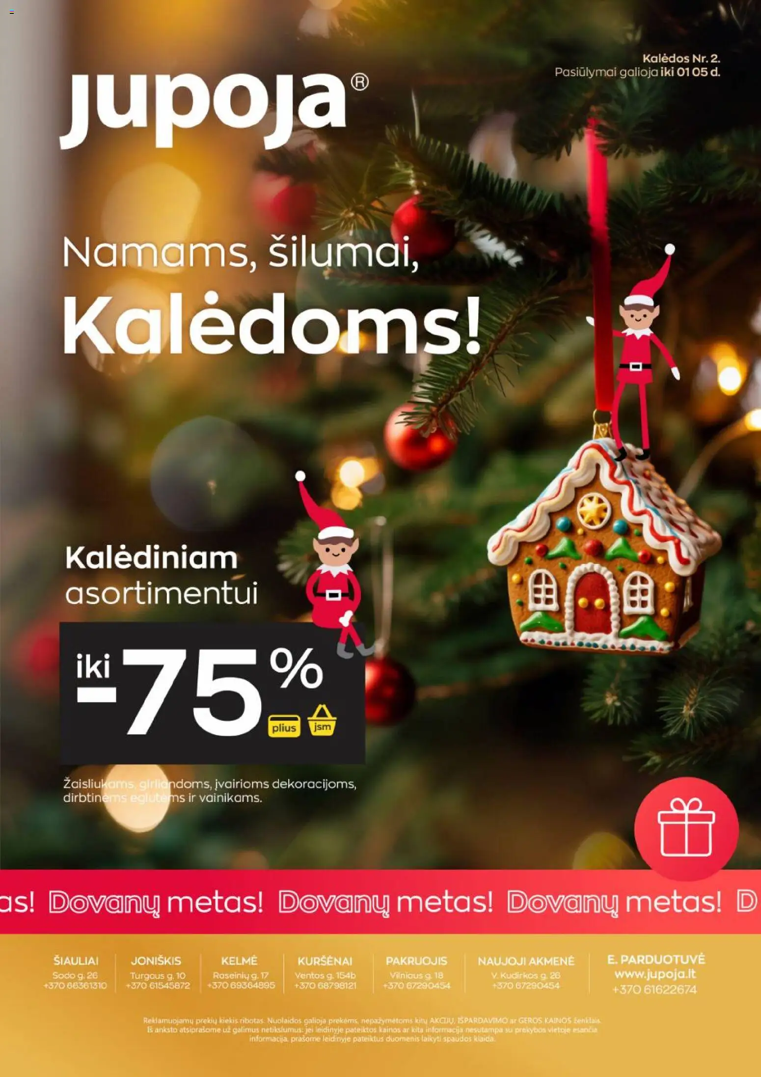 Jupoja parduotuvės leidinio Leidinys galiojančio nuo 2025.11.28 peržiūra