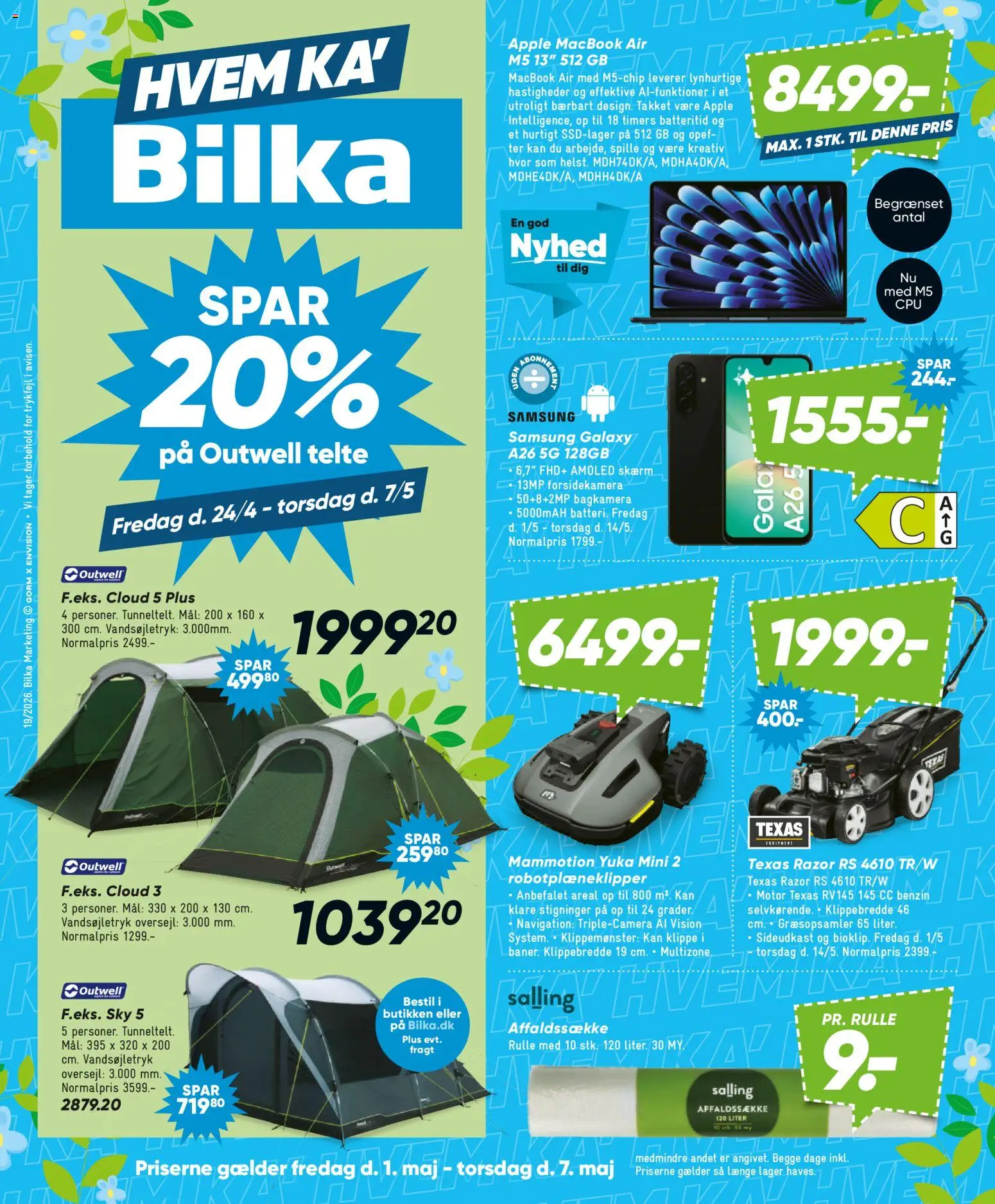 Eksempel på tilbudsavis Bilka - Nonfood fra butik Bilka gyldig fra 01/05/2026