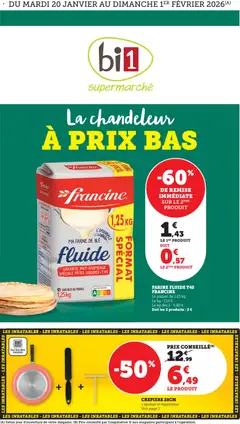 Prévisualisation de Catalogue du magasin bi1 formulaire valide 20/01/2026