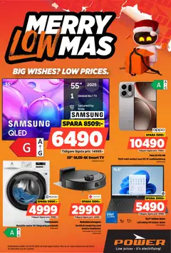 Förhandsgranska reklamblad Aktuella reklamblad Power från butik Power gäller från 22/12/2025