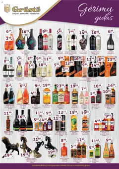 GRUSTE parduotuvės leidinio Leidinys - Gėrimų gidas galiojančio nuo 2025.10.01 peržiūra