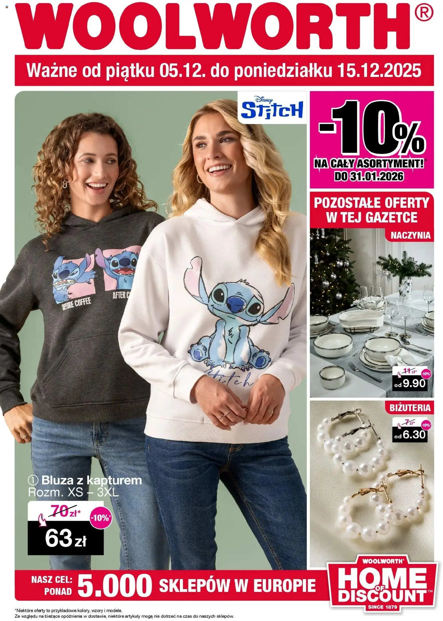 Pogląd gazetki "Woolworth: Cotygodniowe oferty" ze sklepu Woolworth ważnej od 04.12.2025