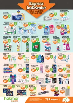 Hakmar Express Express İndirimler 30.12.2025 - Broşürünün önizlemesi