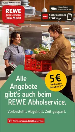 Vorschau von dem Prospekt des Geschäftes Rewe, gültig ab dem 14.09.2025
