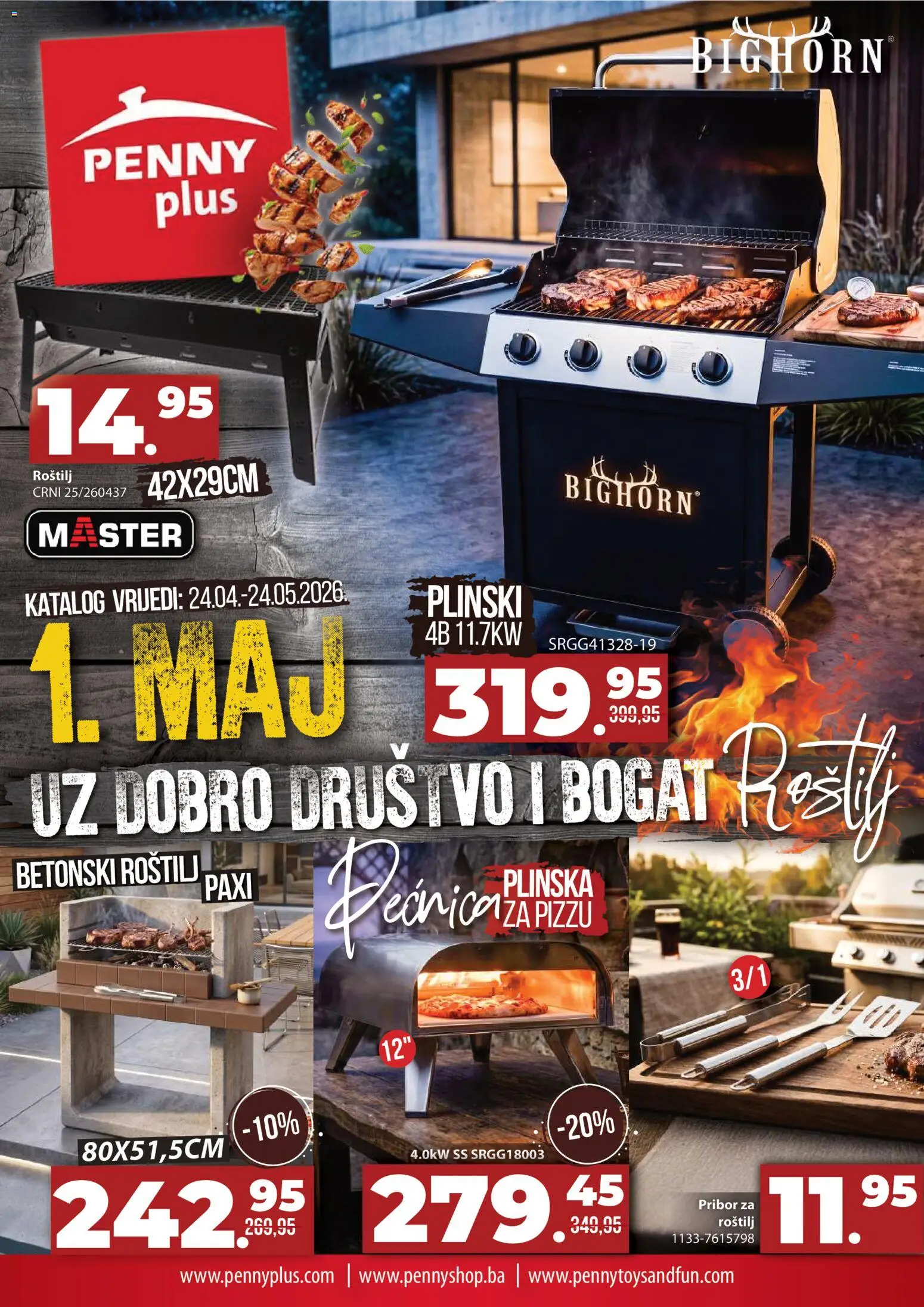 Pregled letka Penny Plus katalog trgovine Penny Plus vrijedi od 24.04.2026