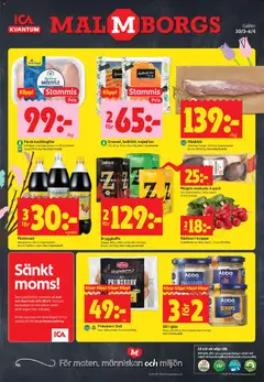 Förhandsgranska reklamblad Malmö från butik ICA Kvantum gäller från 30/03/2026