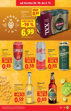 Náhľad Lidl letáku platného od 27.10.2025 | Strana: 71
