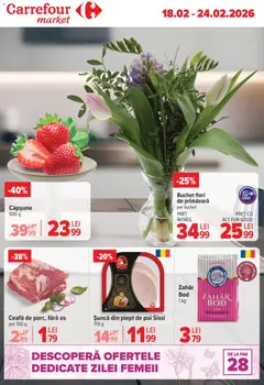 Previzualizarea de cataloage: Carrefour Catalog - Market valabil de la 18.02.2026