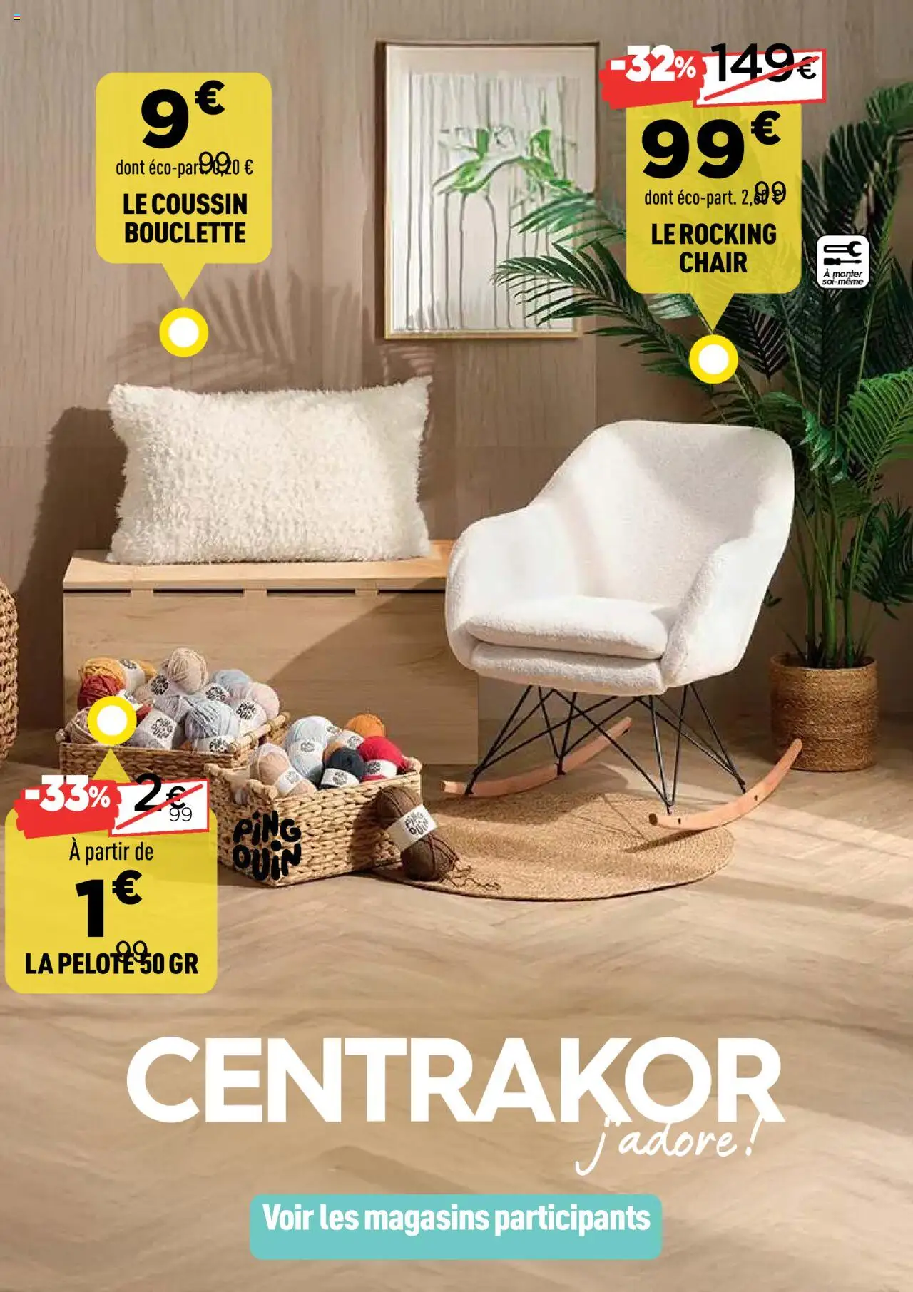 Intérieur Douillet - Tout pour se sentir bien chez soi ! de la boutique Centrakor valable du 20/10/2025 - Page numéro 1