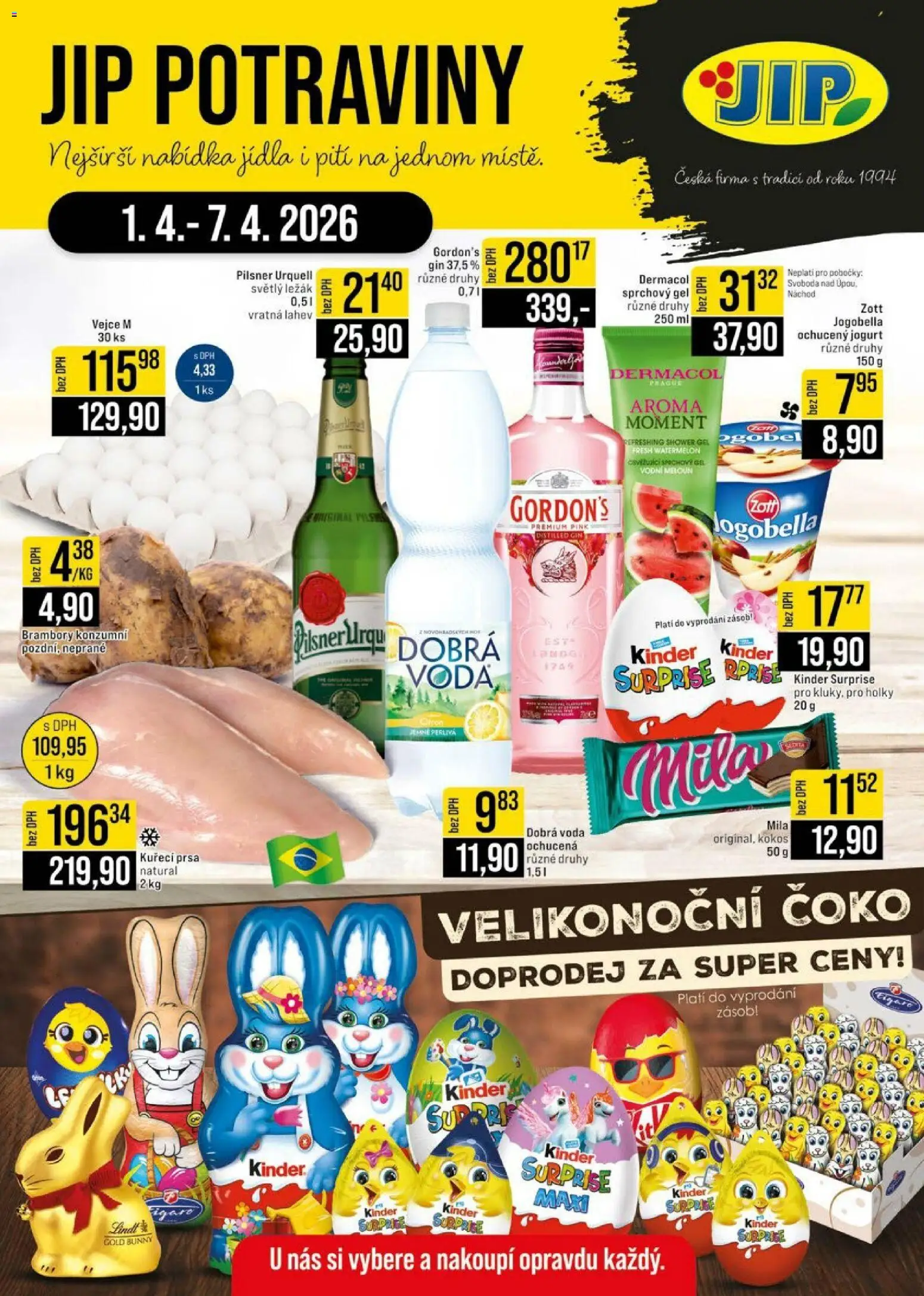 Náhled nabídky: Jip Jip leták - Cash & Carry platný od 01.04.2026