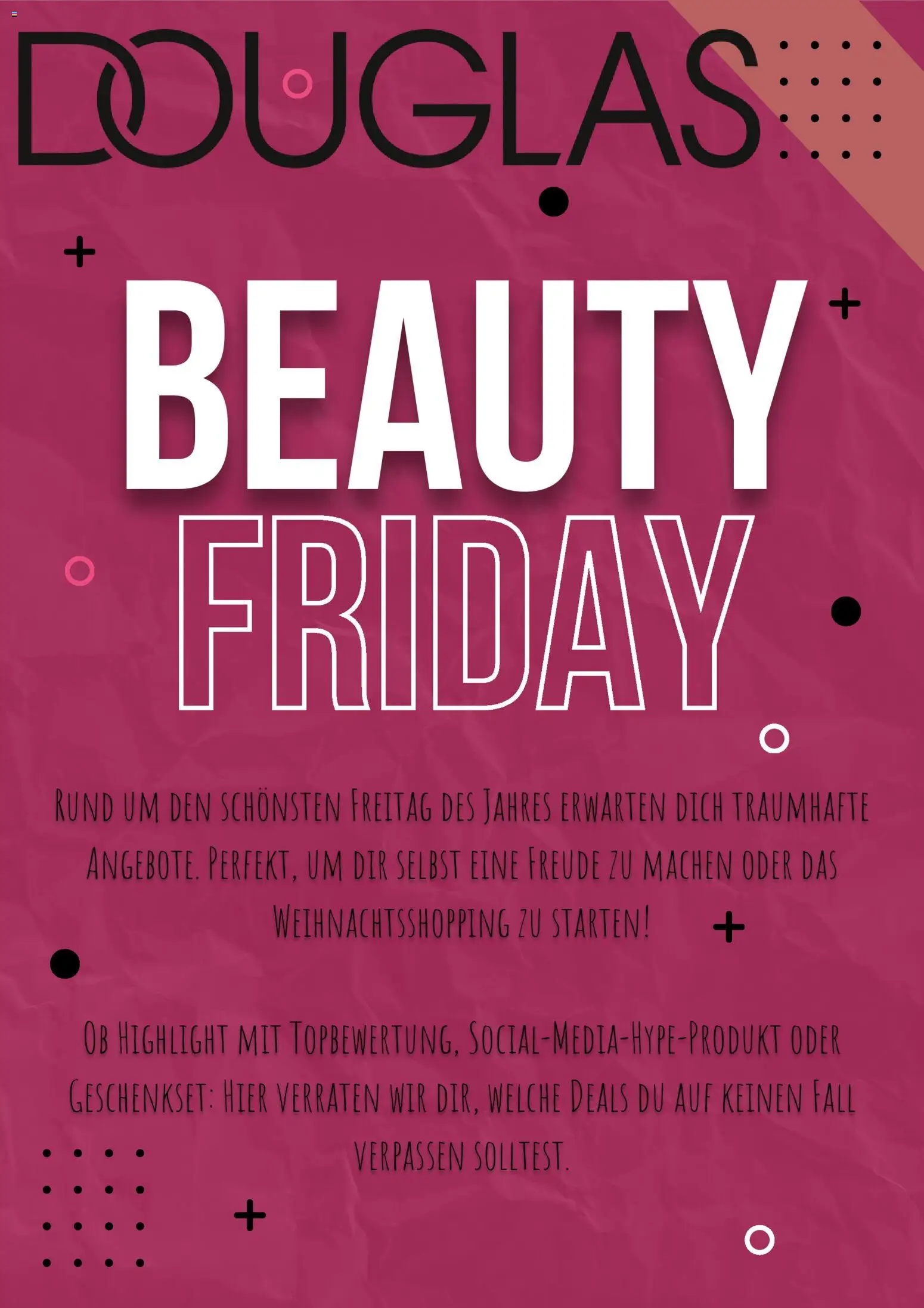 Vorschau von dem Prospekt des Geschäftes Douglas, gültig ab dem 31.10.2025